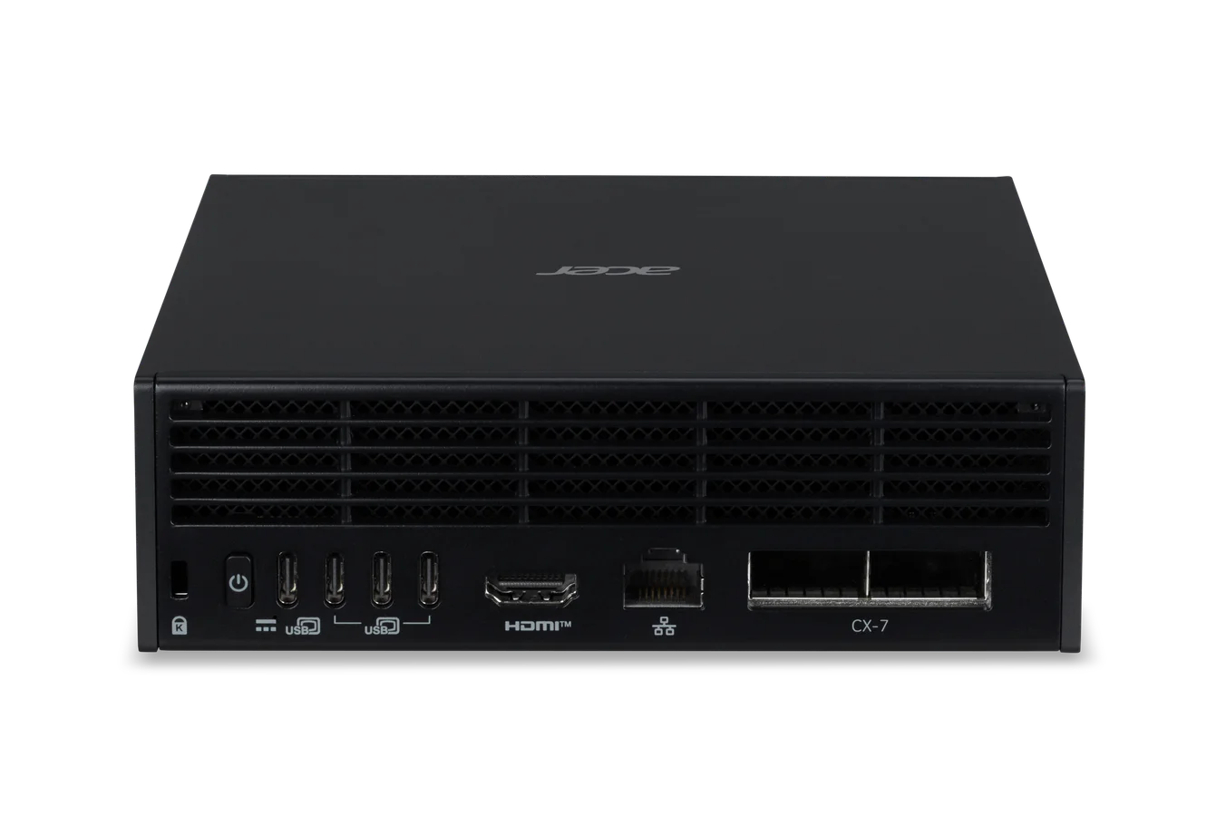 Acer Veriton GN100 — rear connectors